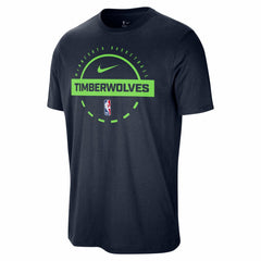 Minnesota Timberwolves Authentic Practice T-Shirt - Navy for sale