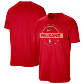 New Orleans Pelicans Authentic Practice T-Shirt - Red on sale