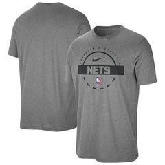 Brooklyn Nets Authentic Practice T-Shirt - Charcoal for sale