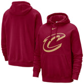 Cleveland Cavaliers Essential Logo Club Pullover Hoodie sale - Wine outlet