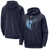 Memphis Grizzlies Essential Logo Club Pullover Hoodie - Navy sale