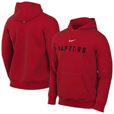 Toronto Raptors Sportswear Essential Wordmark Club Hoodie - Red discount