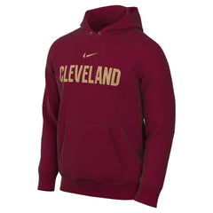 Cleveland Cavaliers Sportswear Essential Wordmark Club Hoodie sale - Wine for sale