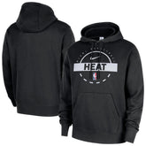 Miami Heat 2025/26 Authentic Practice Club Pullover Hoodie - Black online