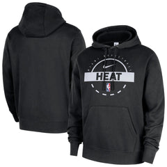 Miami Heat 2025/26 Authentic Practice Club Pullover Hoodie - Black online