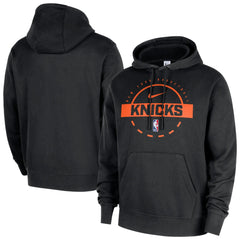 New York Knicks 2025/26 Authentic Practice Club Pullover Hoodie - Black on sale
