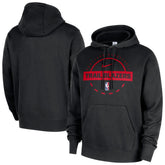 Portland Trail Blazers 2025/26 Authentic Practice Club Pullover Hoodie - Black cheap
