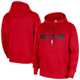Chicago Bulls 2025/26 Authentic Practice Club Pullover Hoodie - Red sale
