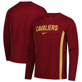 Cleveland Cavaliers 2025/26 Authentic Pre-Game Legend Dri-FIT Long Sleeve Shooting Shirt sale - Wine on sale