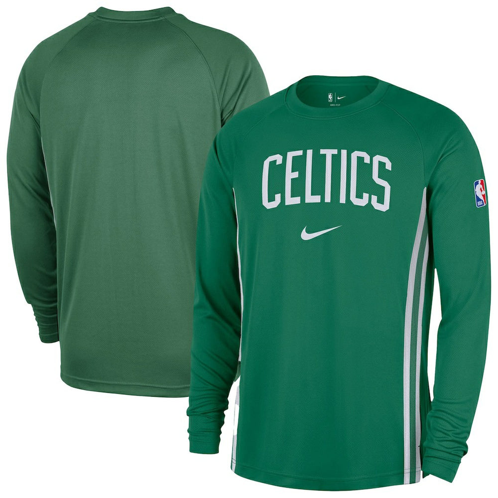Boston Celtics 2025/26 Authentic Pre-Game Legend Dri-FIT Long Sleeve Shooting Shirt - Kelly Green cheap