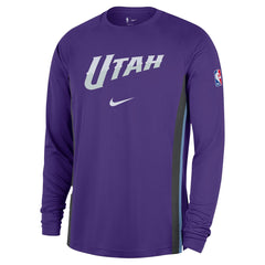 Utah Jazz 2025/26 Authentic Pre-Game Legend Dri-FIT Long Sleeve Shooting Shirt - Purple sale