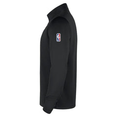 Philadelphia 76ers 2025/26 Authentic Coaches Quarter-Zip Dri-Fit Top - Black sale