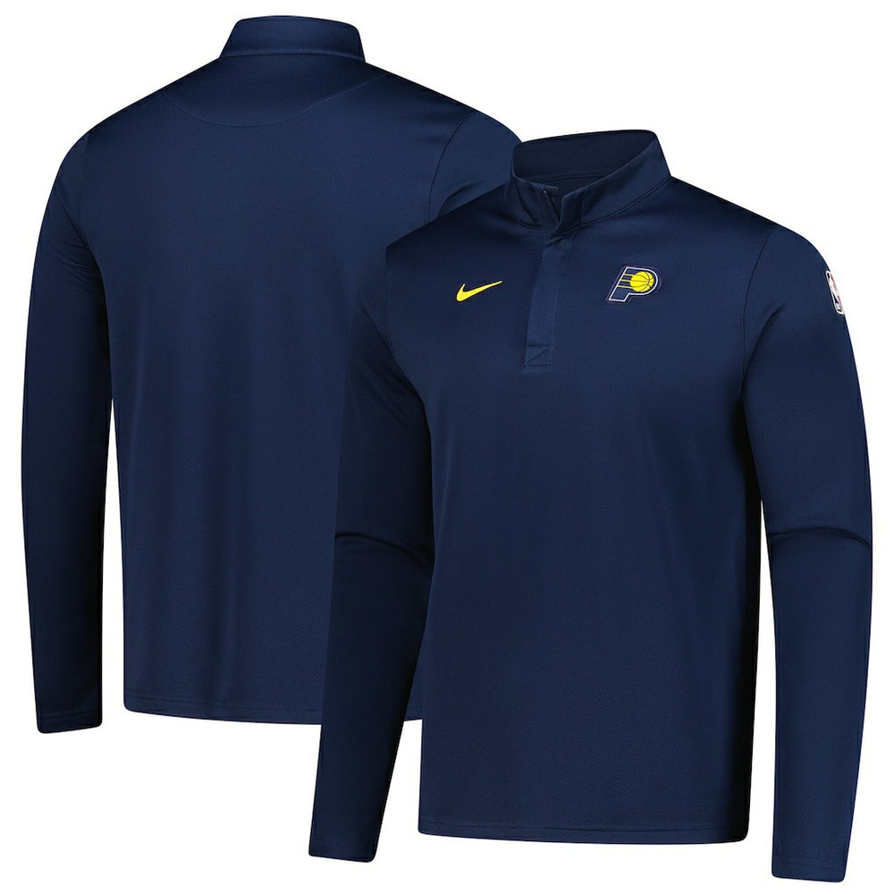 Indiana Pacers 2025/26 Authentic Coaches Quarter-Zip Dri-Fit Top - Navy on sale