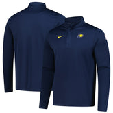 Indiana Pacers 2025/26 Authentic Coaches Quarter-Zip Dri-Fit Top - Navy on sale