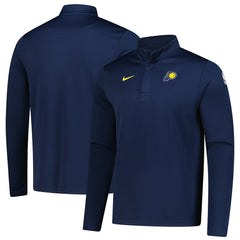 Indiana Pacers 2025/26 Authentic Coaches Quarter-Zip Dri-Fit Top - Navy on sale