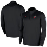 Miami Heat 2025/26 Authentic Coaches Quarter-Zip Dri-Fit Top - Black for sale