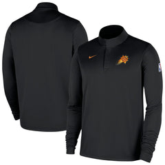 Phoenix Suns 2025/26 Authentic Coaches Quarter-Zip Dri-Fit Top - Black online