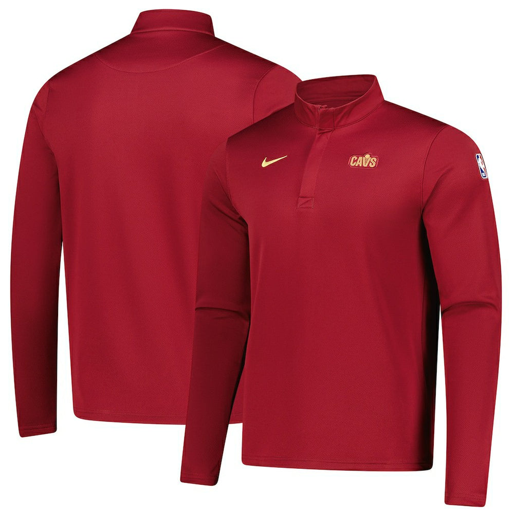 Cleveland Cavaliers 2025/26 Authentic Coaches Quarter-Zip Dri-Fit Top sale - Wine outlet