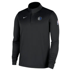 Dallas Mavericks 2025/26 Authentic Coaches Quarter-Zip Dri-Fit Top sale - Black cheap