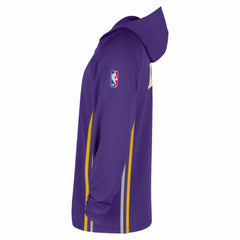 Los Angeles Lakers Authentic On Court Zone Quarter-Zip Dri-FIT Hoodie Jacket - Purple online