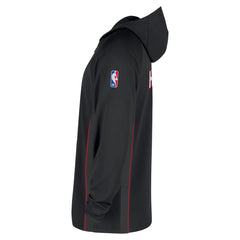 Miami Heat Authentic On Court Zone Quarter-Zip Dri-FIT Hoodie Jacket - Black on sale