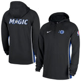 Orlando Magic Authentic On Court Zone Quarter-Zip Dri-FIT Hoodie Jacket - Black shop