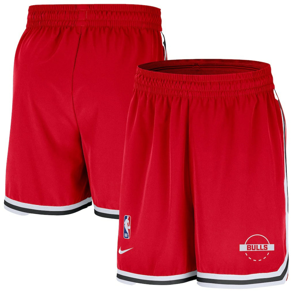 Chicago Bulls Authentic Practice DNA Woven Performance Shorts - Red for sale