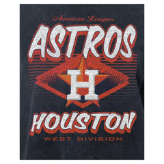 Houston Astros Women's Mineral Wash Oversized T-Shirt Navy