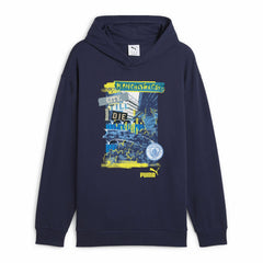 Manchester City ftblNRGY+ Pullover Hoodie - Navy on sale