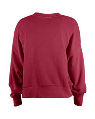 Washington Commanders New Era Girl's Flip Sequin Sweatshirt - Burgundy discount