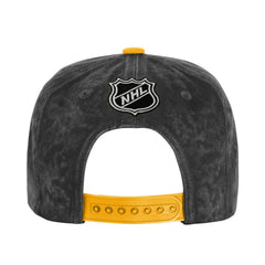 Boston Bruins Outerstuff Youth True Retro Deadstock Adjustable Hat - Black/Gold Hats