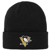 Pittsburgh Penguins Outerstuff Youth 2.0 Essential Cuffed Knit Hat - Black Hats