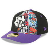 Colorado Rockies 2025 MLB Diamond Hero Edition Low Profile 59FIFTY Fitted Hat Black/Purple