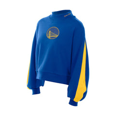 Golden State Warriors Women's Sport Night Balloon Sleeves Sweatshirt sale - Royal discount