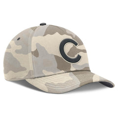 Chicago Cubs Camo Pack Rise Adjustable Hat Natural