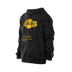 Los Angeles Lakers Sport Night Mineral Wash Pullover Hoodie - Black online