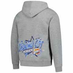 Oklahoma City Thunder Injection Sport Classics Fleece Hoodie - Heather Gray shop
