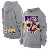 Los Angeles Lakers Injection Sport Classics Fleece Hoodie - Heather Gray for sale