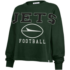 New York Jets '47 Women's Outreach City Oversized Long Sleeve T-Shirt - Green online