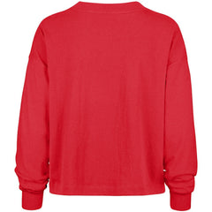 San Francisco 49ers '47 Women's Outreach City Oversized Long Sleeve T-Shirt - Scarlet cheap