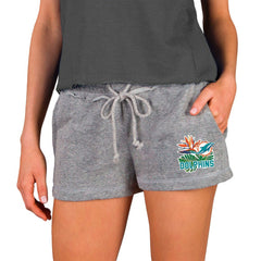 Miami Dolphins Concepts Sport Women's Mainstream Terry Shorts - Gray on sale