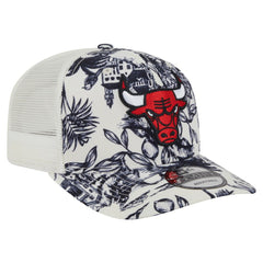 Chicago Bulls Lemon Tree 9SEVENTY Adjustable Hat - White on sale