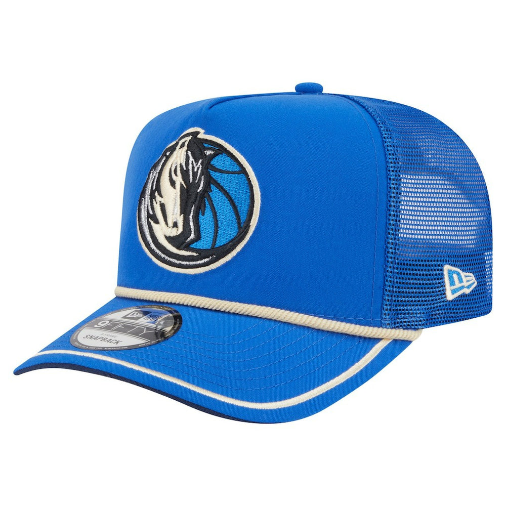 Dallas Mavericks Vintage Team Rope A-Frame 9FIFTY Snapback Hat sale - Blue online
