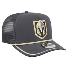 Vegas Golden Knights New Era Vintage Team Rope A-Frame 9FIFTY Snapback Hat - Gray Hats