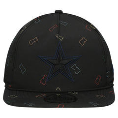 Dallas Cowboys New Era Gummy Golfer Snapback Hat - Black cheap