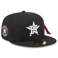 Houston Astros x Alpha Industries 59FIFTY Fitted Hat Black