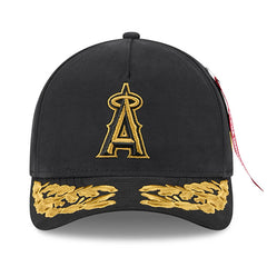 Los Angeles Angels x Alpha Industries A-Frame 9FORTY Adjustable Hat Black