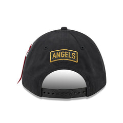 Los Angeles Angels x Alpha Industries A-Frame 9FORTY Adjustable Hat Black