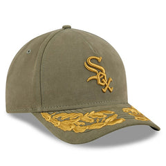 Chicago White Sox x Alpha Industries A-Frame 9FORTY Adjustable Hat Olive