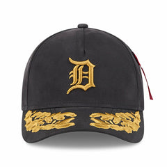 Detroit Tigers x Alpha Industries A-Frame 9FORTY Adjustable Hat Black